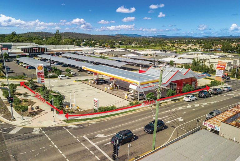 Ipswich servo to trade off prime shopping centre position