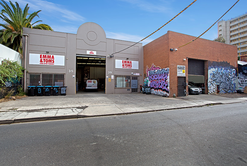 One of the Clifton St properties is leased to juice brand Emma & Tom’s.
