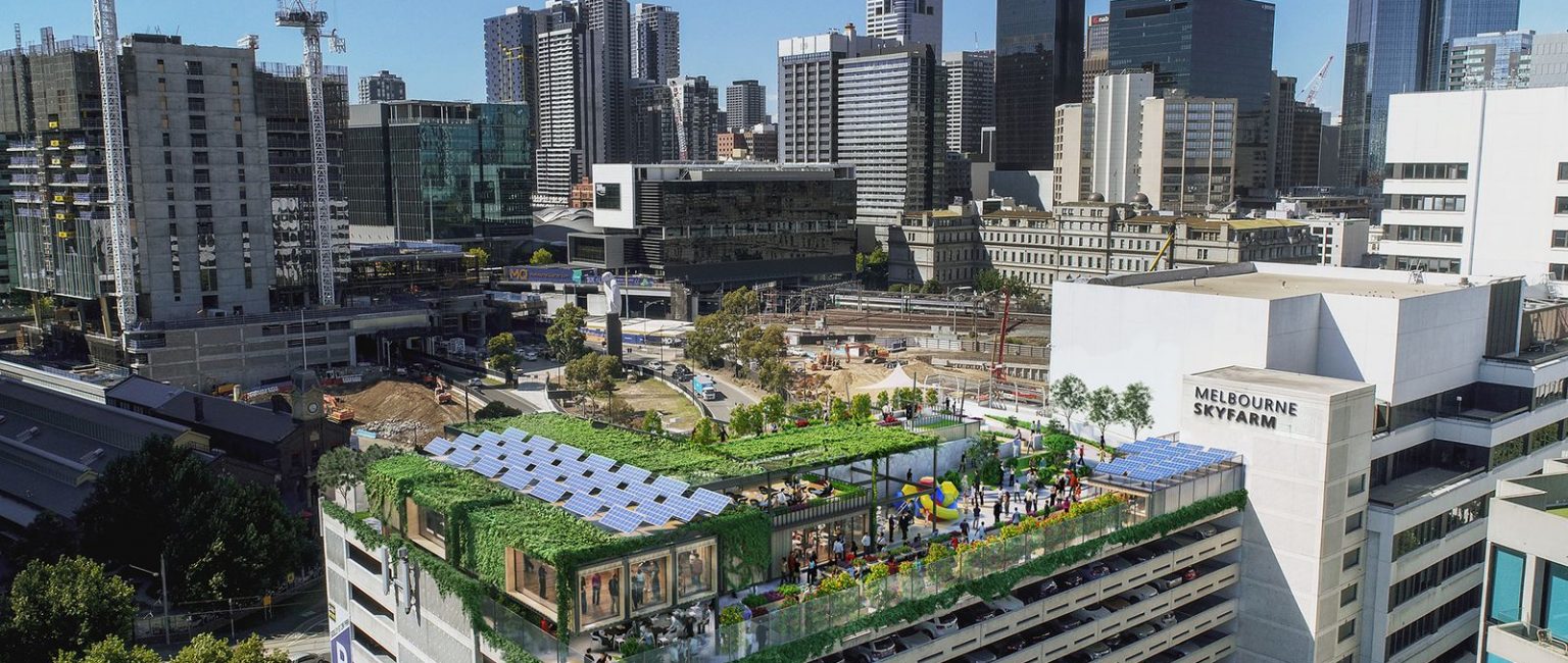 Skyfarm is the rooftop farm coming to Melbourne. Picture: Supplied
