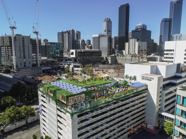 Melbourne carpark to become rooftop farm