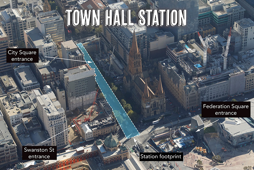 Just how big are Metro Tunnel stations?