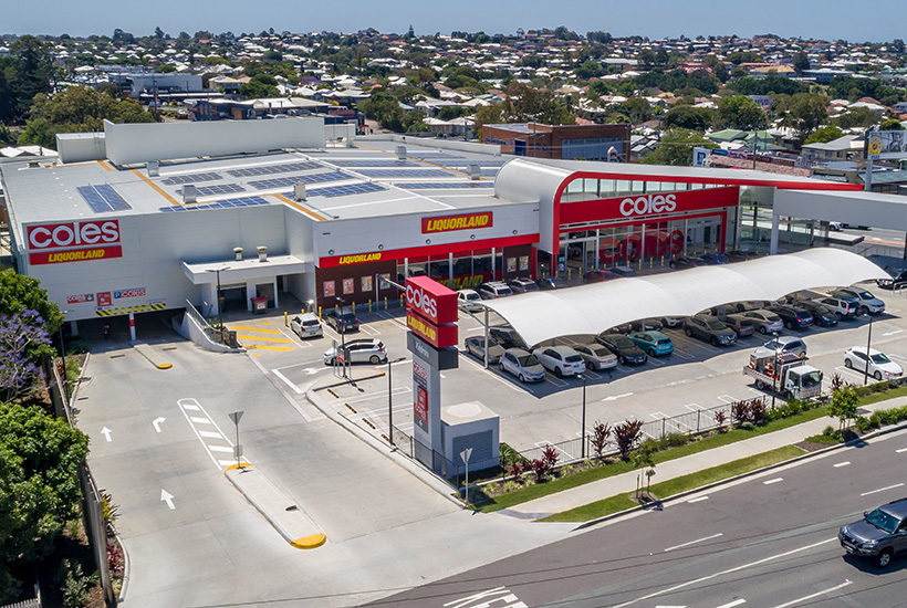 The Coles Kedron supermarket has broken a Queensland price record.
