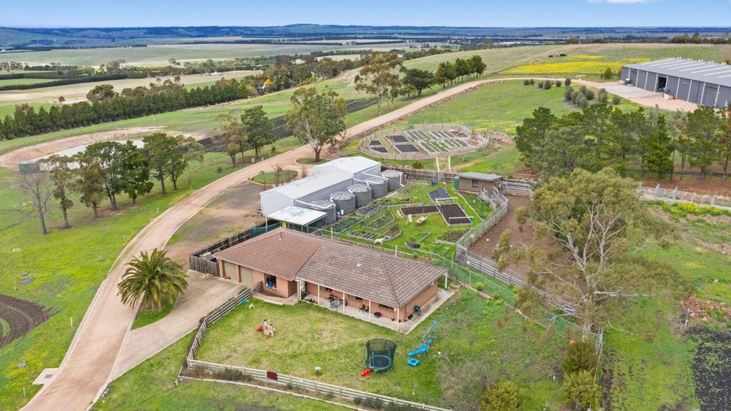 Fenton Hill Farm is on an extinct volcanic site.
