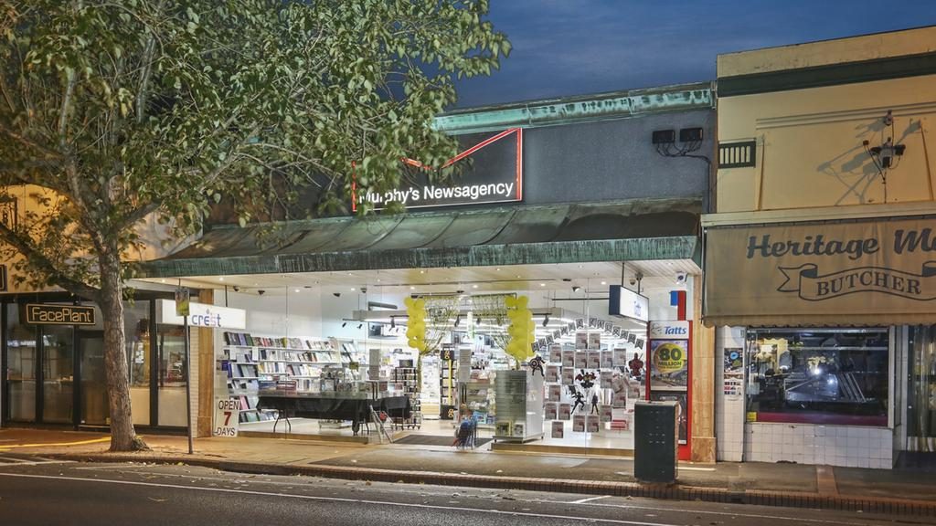 The Pakington St property currently home to Geelong West’s Murphy’s Newsagency has sold for $3.21 million.
