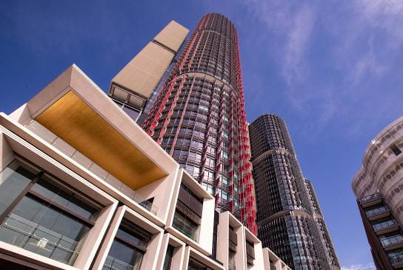 GIC will acquire a 25.1 per cent stake in the Lendlease International Towers Sydney Trust — which owns two Barangaroo office towers. Picture: Julian Andrews.
