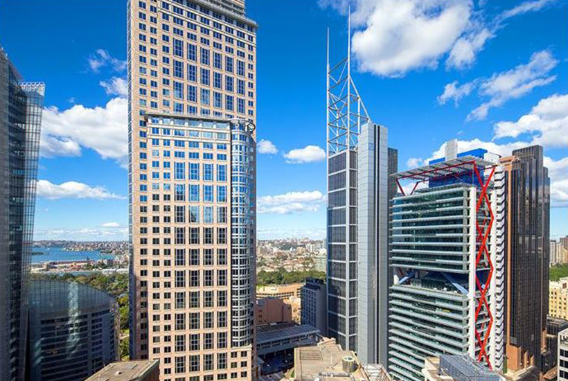A tower at 6-10 O’Connell St in Sydney is on the market.
