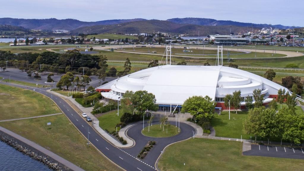 Wilkinson Point, including the Derwent Entertainment Centre, would be transformed under a masterplan by NBL owner Larry Kestelman.
