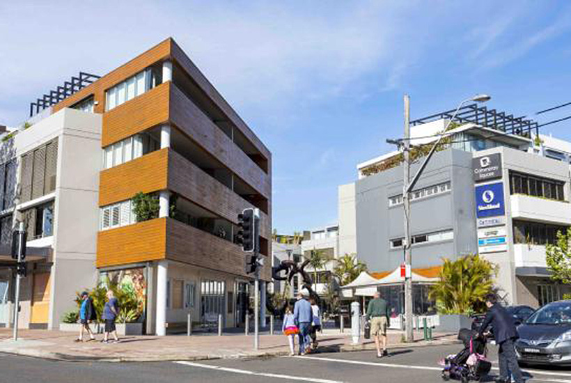 The Cammeray Square complex forms part of a mixed-use development. Picture: Mark Merton
