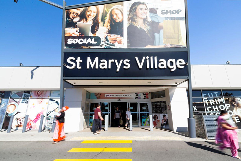 The St Mary’s Village Shopping Centre in Sydney’s west.
