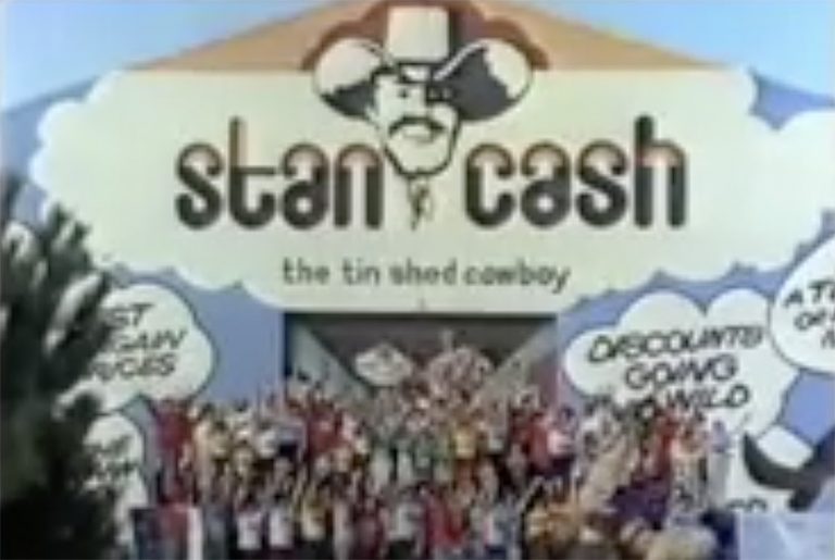 Remember ‘Stan Cash the tin shed cowboy’? Now you can buy his tin shed