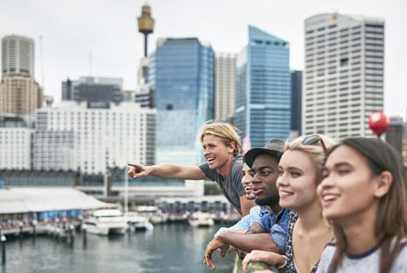 Millennials enjoying Sydney. Many are choosing Airbnb ahead of hotels. Picture: IStock
