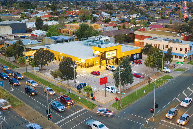 The First Choice Liquor store in Werribee.
