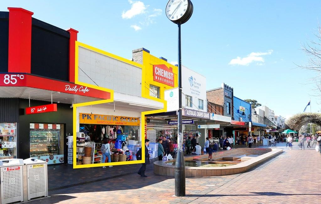 This shop in the popular Eastwood Mall has just sold.
