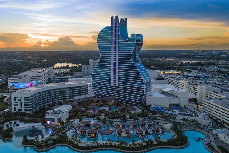 World’s first guitar-shaped hotel strikes a chord