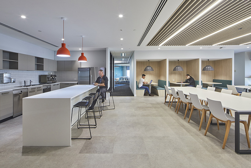 Inside Adobe’s new headquarters in Sydney.
