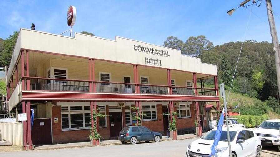 The Commercial Hotel in Woods Point is for sale.
