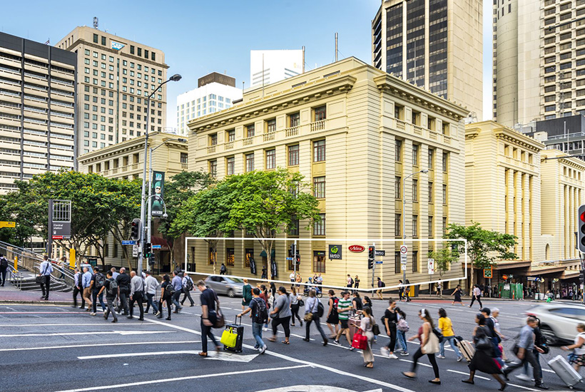 Brisbane CBD Woolworths.
