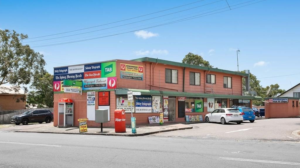 The Wyongah General Store, plus property and businesses have been listed for sale. Picture: McGrath.
