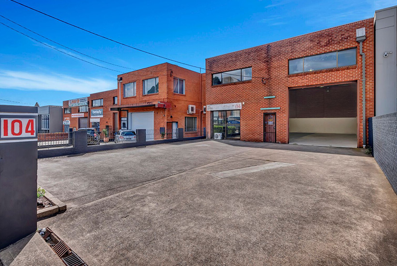 The Five Dock industrial property is a receiver sale.
