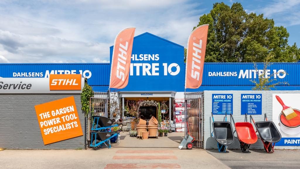 Dahlsens Mitre 10 in Myrtleford is set to become one of the most expensive properties in town as bored self-isolators help the business boom.
