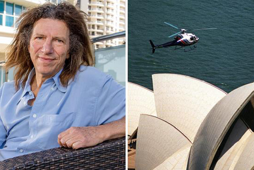 Dr Jerry Schwartz is attempting to develop a helipad in Sydney’s Darling Harbour. Picture: Jerad Williams
