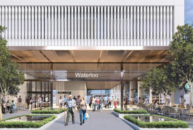 An artist’s impression of the proposed Metro development at Sydney’s Waterloo.
