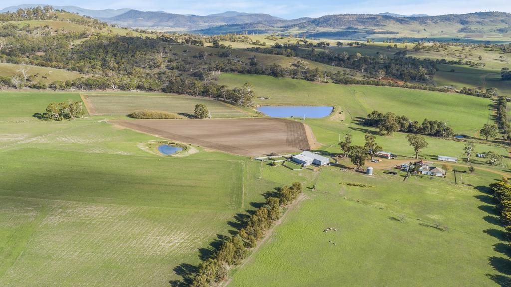 Logie Farm at 440 Prossers Road, Richmond and 59 Logie Farm Road in Orielton. Picture: SUPPLIED
