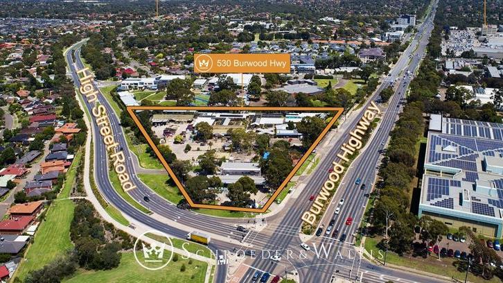 530-532 Burwood Highway, Wantirna South is the latest in a series of prime sites being sold for development.
