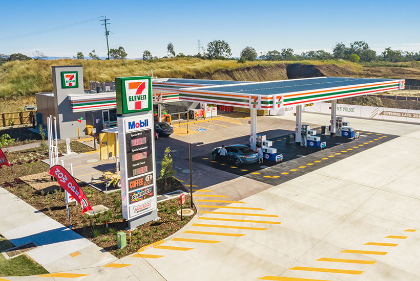 The 7-Eleven at Redbank Plains will be sold via auction.
