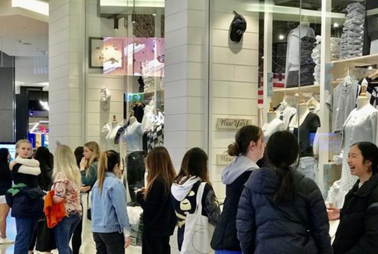 Shoppers flock back to Westfield centres