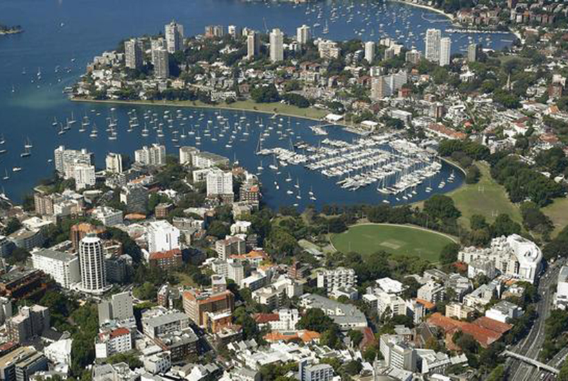 Rafi Assouline’s development will boast extensive views of Sydney Harbour. Picture: John Appleyard
