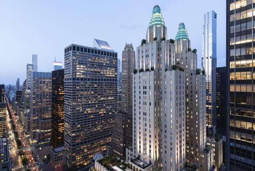 The Towers of the Waldorf Astoria is a redevelopment of the legendary New York hotel Picture: Noë & Associates / The Boundary
