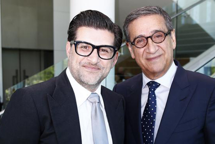 Sahba and Soheil Abedian at the Sunland AGM in 2019. Picture: Tertius Pickard
