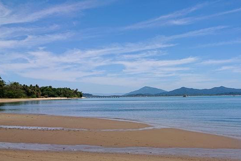 Muggy Muggy Beach on Dunk Island. There are hopes of restoring the island to its former glory as a holiday destination. Picture: Anna Rogers
