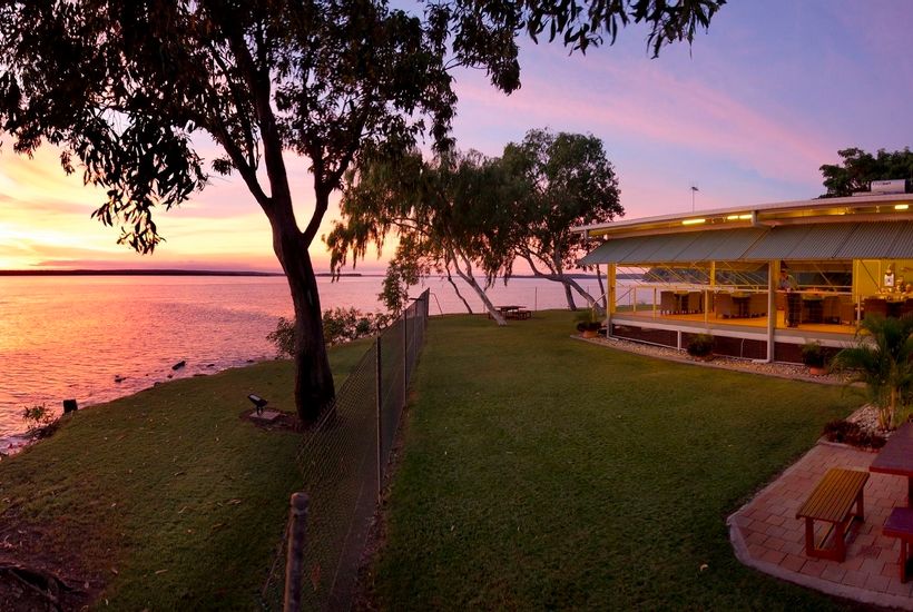 The idyllic fishing lodge investment includes an established tourism business. Picture: realcommercial.com.au/sale
