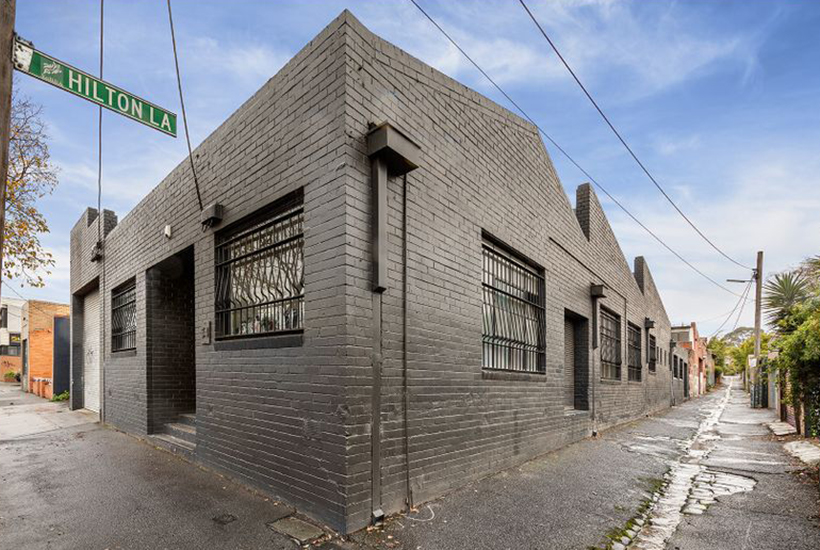 This cute Clifton Hill warehouse is currently on the market.  Picture: realcommercial.com.au/for-sale
