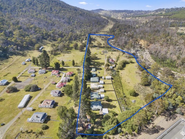 Part of secluded Tassie village on the market at sharp price