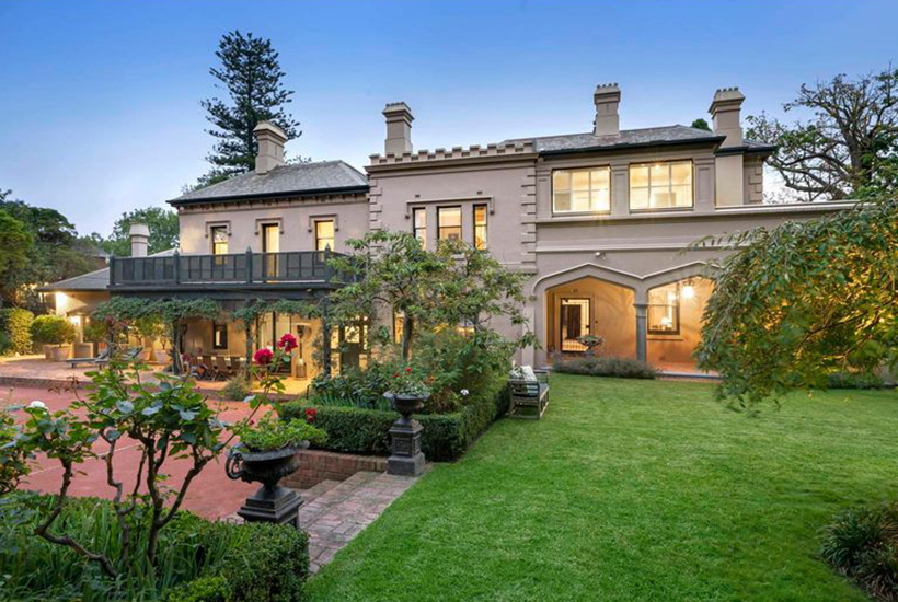 The Poolman House at 255 Domain Road, South Yarra, is expected to be developed into a hotel. Picture: realestate.com.au
