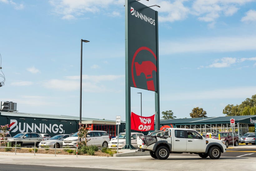 Bunnings Young is the first freestanding Bunnings to be publicly marketed nationally in 2021. Picture: realcommercial.com.au/for-sale
