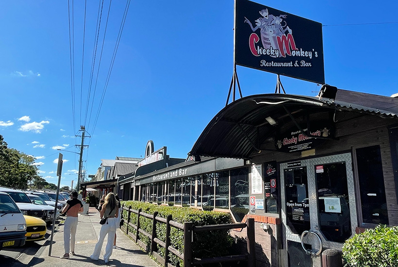 Byron Bay’s Cheeky Monkey’s bar and restaurant has sold for $13.5 million. Picture: Supplied by JLL
