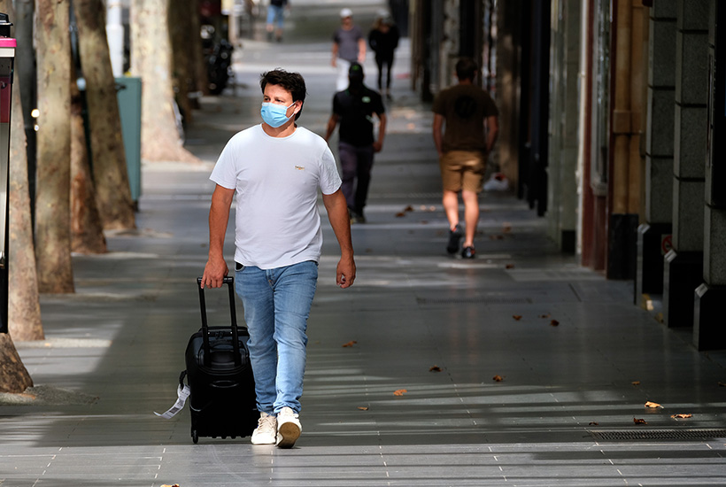 The COVID-19 pandemic has seen a dramatic downturn in both domestic and international tourism, which is changing developments of hotel sites. Picture: Getty
