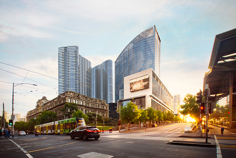 The National Pension Service of Korea took a 100 per cent interest in Melbourne Quarter Tower in a $1.2 billion deal.  Picture: Lendlease
