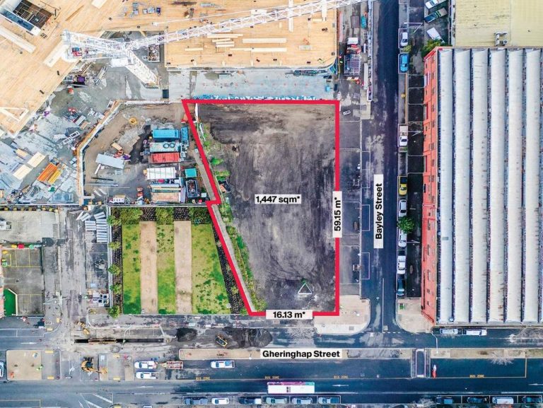 Geelong city block with approved 12-storey building offered for sale