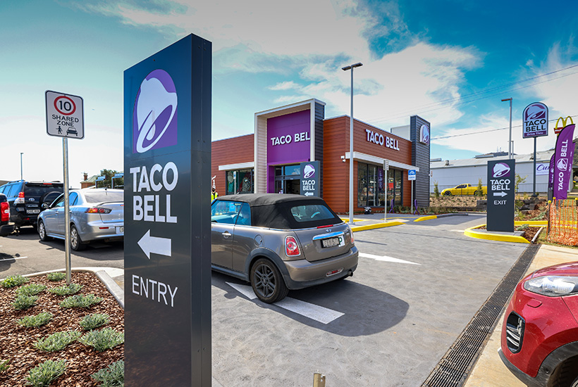 This Taco Bell outlet in Tamworth sold for $4.7 million.  Picture: Cushman & Wakefield
