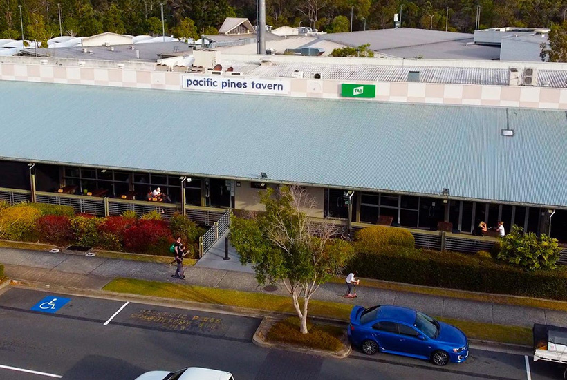 The ALH’s Pacific Pines Tavern is one of the more prominent assets for sale.  Picture: realcommercial.com.au/for-sale
