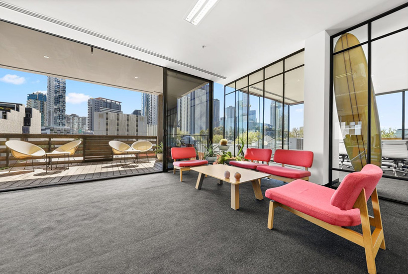 The increase in investment activity on offices has coincided with a spike in leasing deals.  Picture: realcommercial.com.au/for-sale
