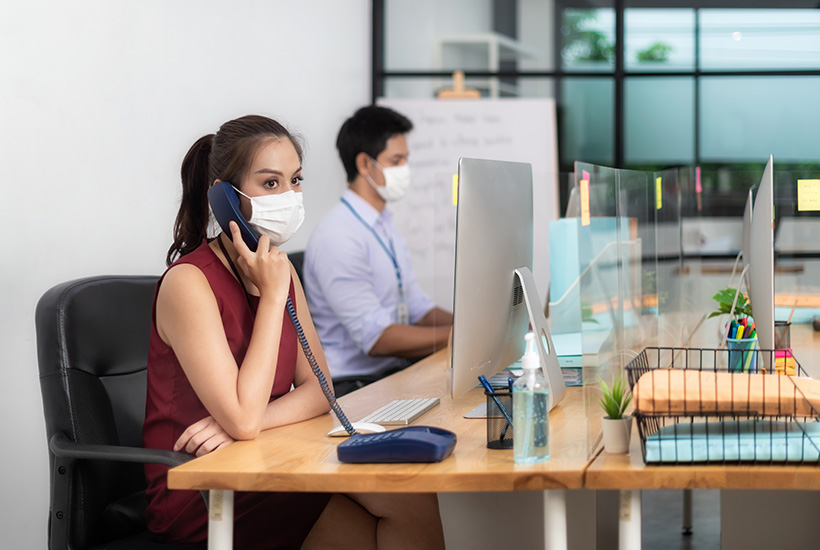 Sales in offices did increase in 2021, but are still below pre-pandemic levels. Picture: Getty
