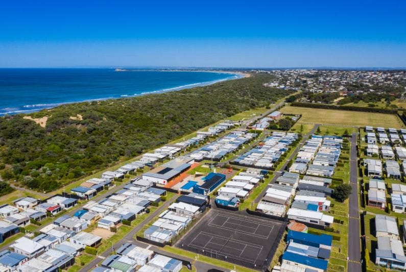 The Collendina Caravan Park in Ocean Grove has been sold. Picture: realcommercial.com.au/for-sale
