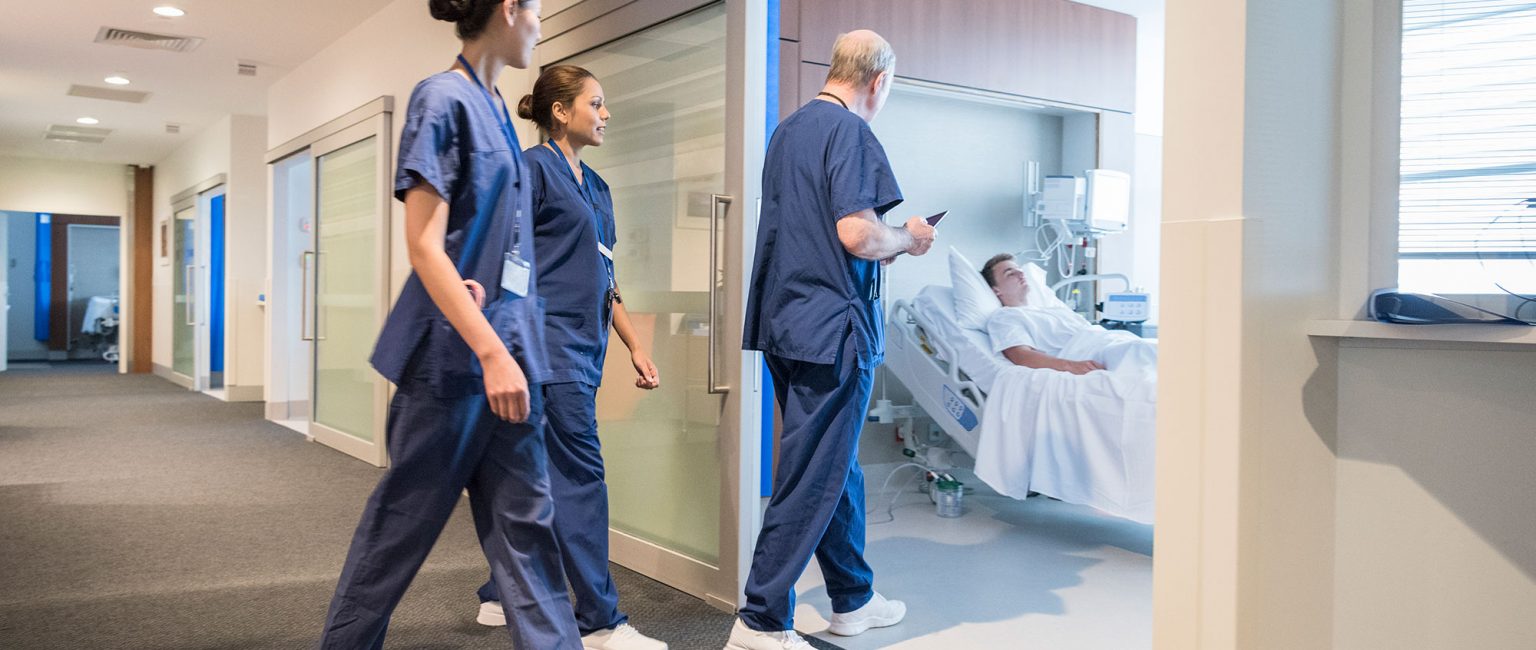 Increased spending on hospitals, the NDIS and also aged care will lead to more demand for health services and medical properties. Picture: Getty
