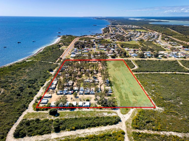 Oceanfront caravan park on Australia’s Coral Coast for sale